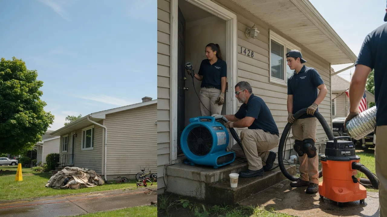 Water Damage Restoration in Bloomington, WI near me